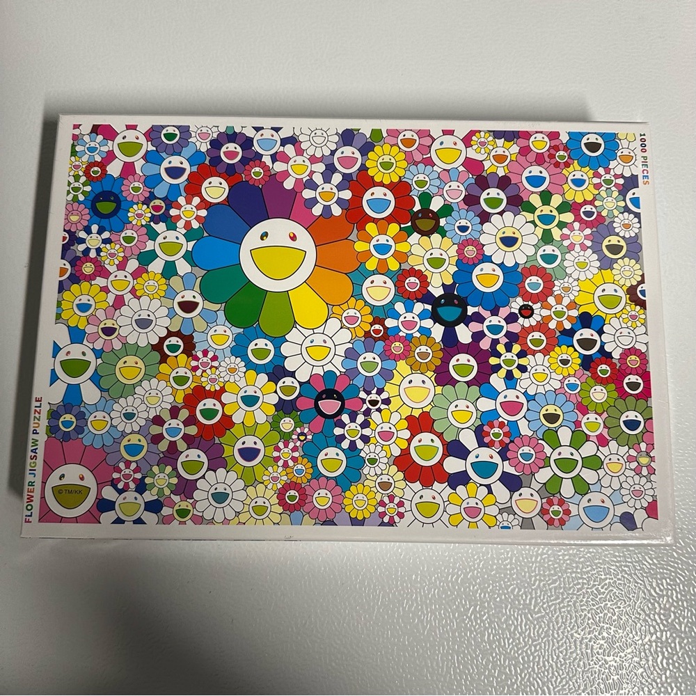 Takashi Murakami Flower 1,000 Piece Kaikai Kiki Jigsaw Puzzle